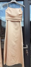 Kelsey Rose Champagne Gold Bridesmaid Dress Age 8