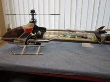 Rc Helicopter Shuttle CCPM Version with OS32 SXH and tuned silencer