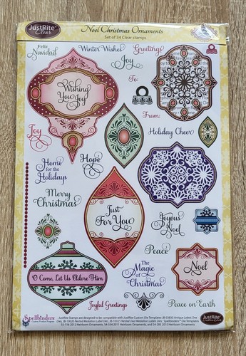 Justrite clear stamps - -, set