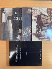 Collection of 5 Christie's Catalogues Photography 1999,04,11,18