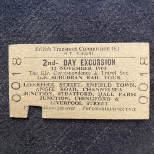 Railway ticket g e - , (.