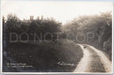 RPPC Vintage Postcard Vicarage