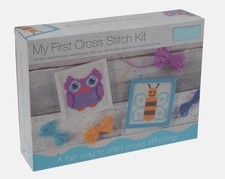 My First Cross Stitch Kit Owl