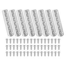 8 Pack Small Piano Hinge 2.6"