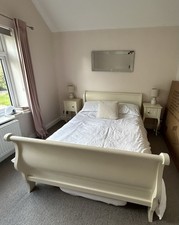 Laura Ashley Wooden Sleigh Bed