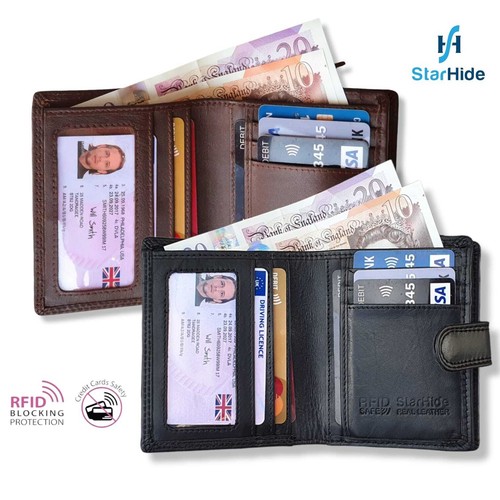Starhide man wallet - wallet, leather