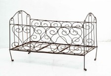 French Iron Campaign Bed -