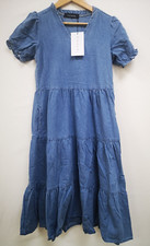 Pixie Girl Blue Tiered Frill