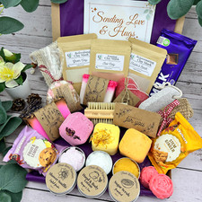 Pamper hamper self care box - hamper,