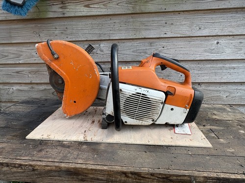 Stihl ts410 concrete - saw, top