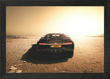 Bugatti Chiron Framed Wall Art