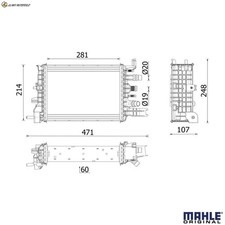 RADIATOR ENGINE COOLING CR