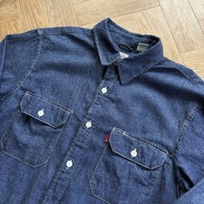 Levi's Denim Shirt Blue Mens