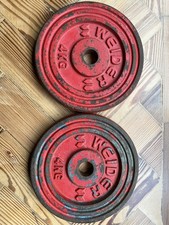 Retro Weider Red CAST IRON