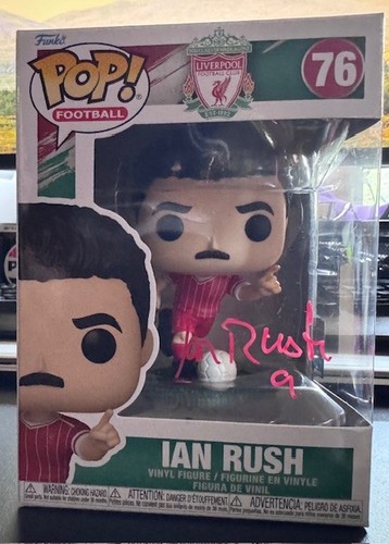 Ian rush hand signed funko - signed, pop