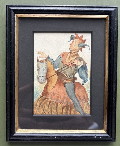 Antique watercolour theatrical - antique,