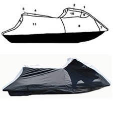 Yamaha FX-HO-Cruiser-SHO-SVHO Most 2013-21 Custom PWC Storage Cover WCSS