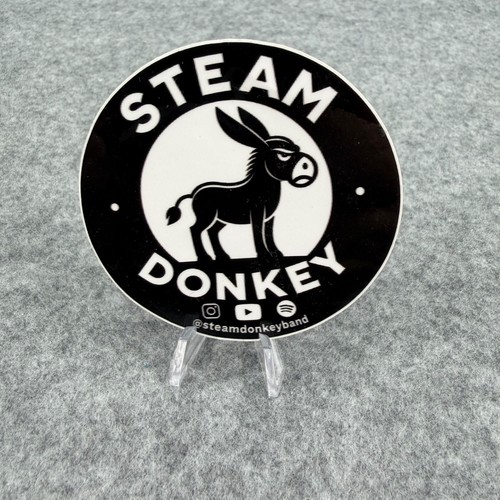 Steam donkey band logo - steam,