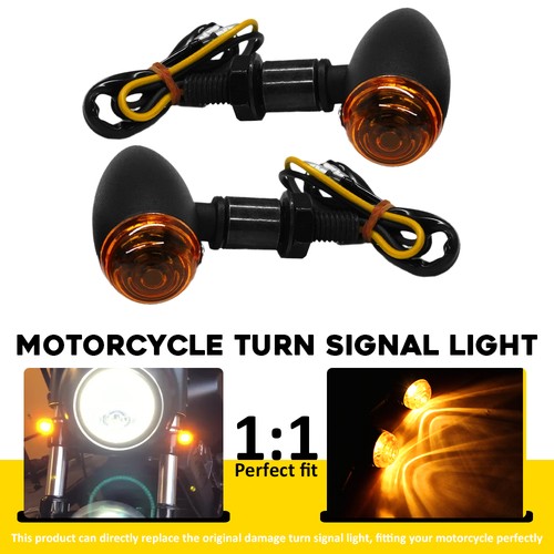 Universal motorcycle amber - 2x,