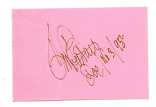 Jon Pertwee The Third Doctor Doctor Who Signed Album Page Autographed