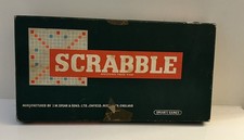 Vintage Scrabble Word Game