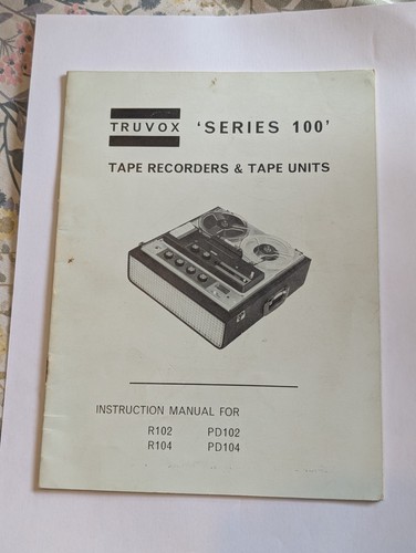 Truvox series 100 - 100, reel