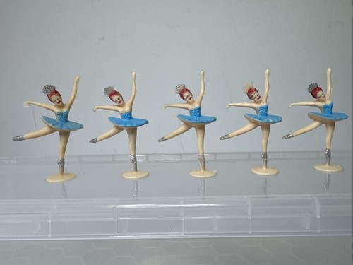 Vintage ballerina cake toppers - ballerina,