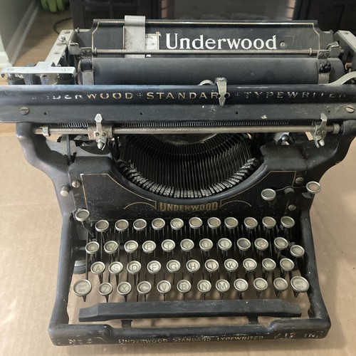 Underwood standard 3 - underwood,