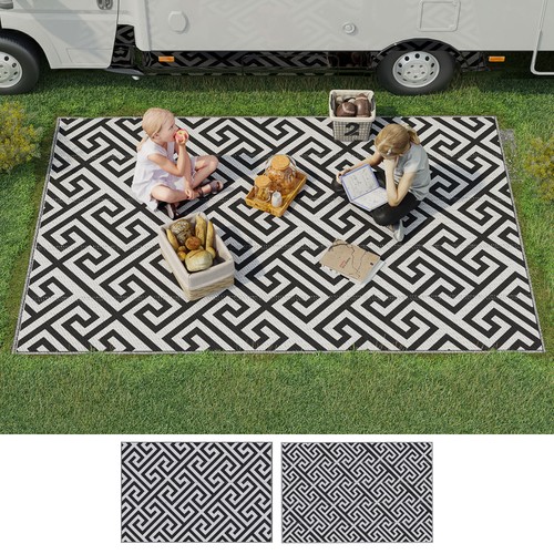 Outdoor plastic straw rug - outdoor,