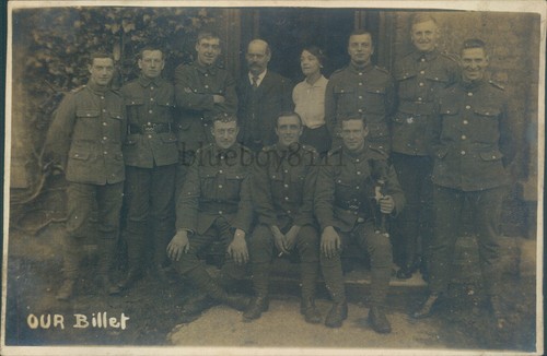 Ww1 troops billet - troops, at