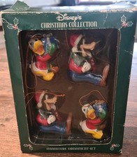 DISNEY CHRISTMAS COLLECTION TREE ORNAMENTS BAUBLES GOOFY DONALD BOXED DECORATION