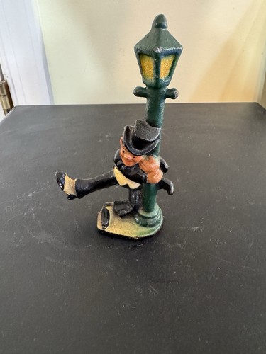 Vintage cast iron bottle - iron,