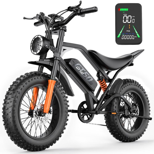 Fat tire adults - 20", electric