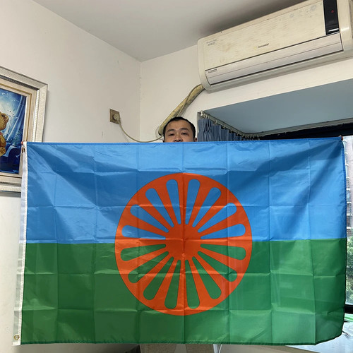 Gypsy romani peoples flag - peoples,