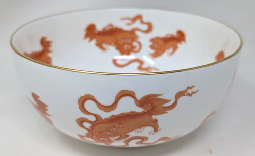 Wedgwood chinese red tigers - chinese,