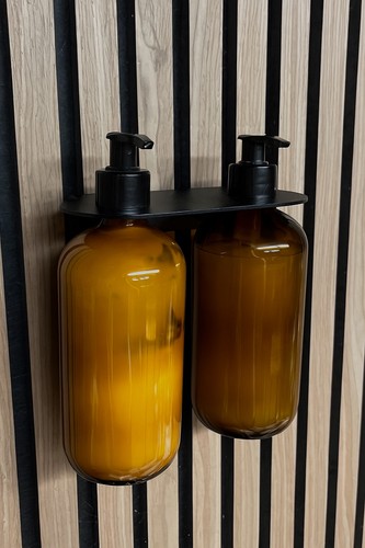 Double wall mounted soap - double,