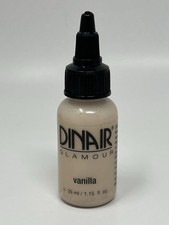 Dinair Airbrush Makeup Glamour Foundation 1.15 Oz Vanilla NWOB Original NOS