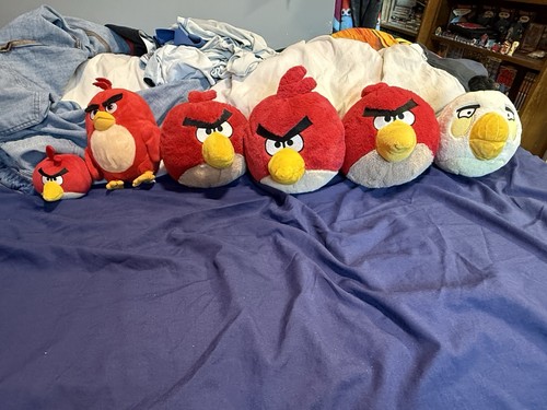 Angry birds plush bundle - birds, 5