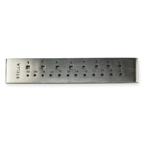 New jewellers drawplate square - new,