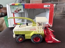 Britains 1:32 Claas Forage Harvester With Keeper Champion 3000 Rotary CropHeader