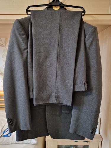 Tesco grey 2 piece suit - f&f,