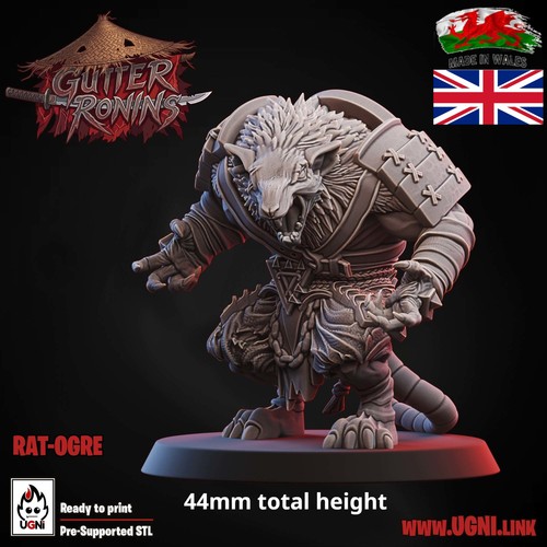 Rat ogre big guy fantasy - rat,