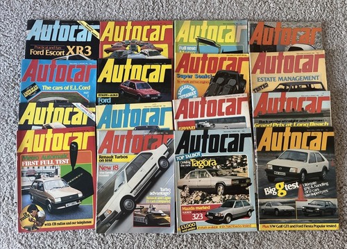 Autocar magazine x16 - job, lot