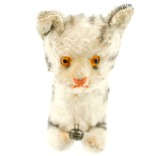 Vtg steiff tabby cat kitty - steiff,