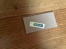 Suzuki GT range Disc Brake Calliper “Suzuki” Decal. Sticker