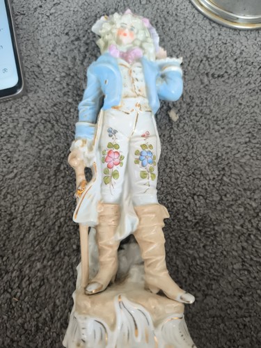 Vintage hand painted bisque - hand,