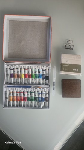Mini watercolour paint - mini, set