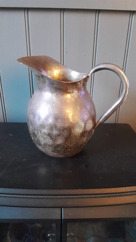 Vintage silver plated water