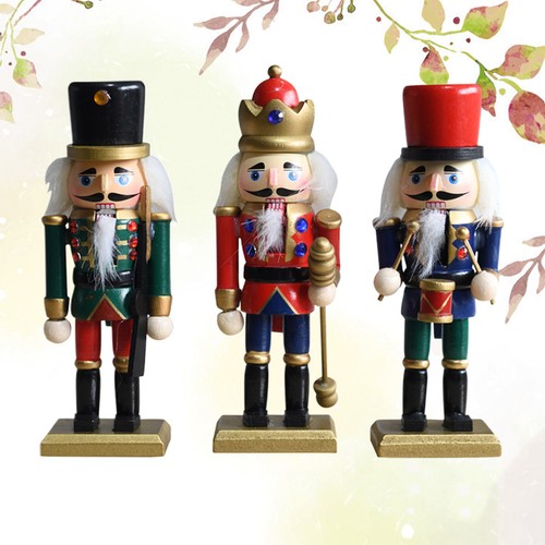 Set 3pcs nutcracker figure - set,