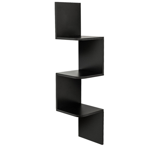 Tier corner shelf wooden - 3/5,